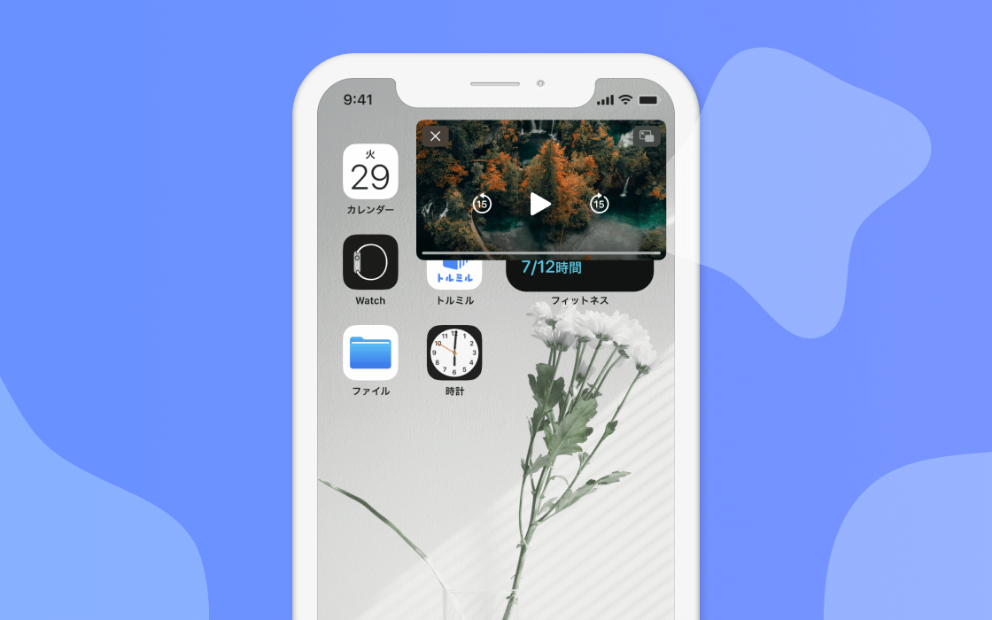 ピクチャ・イン・ピクチャでの再生