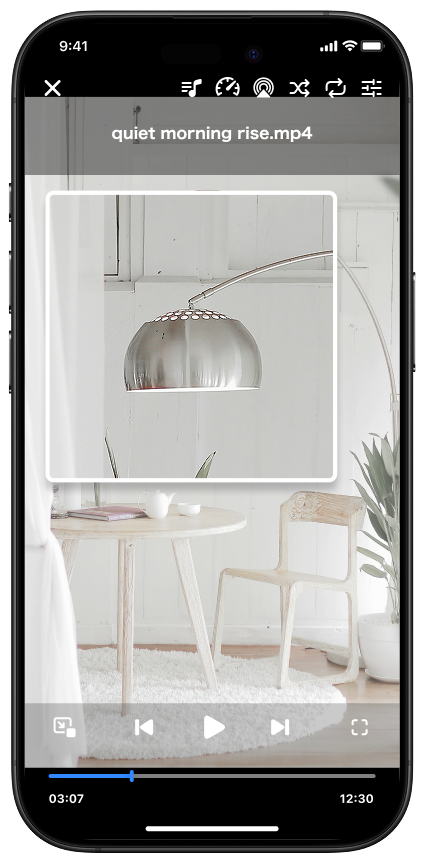 高画質のアプリ画面